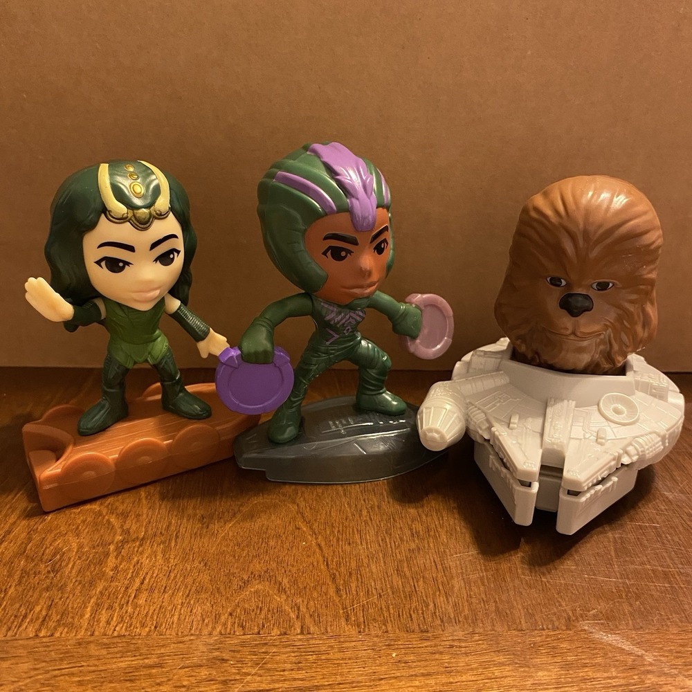 McDonald's Happy Meal 2022 Collection Marvel Black Panther Thor Star Wars Chewy